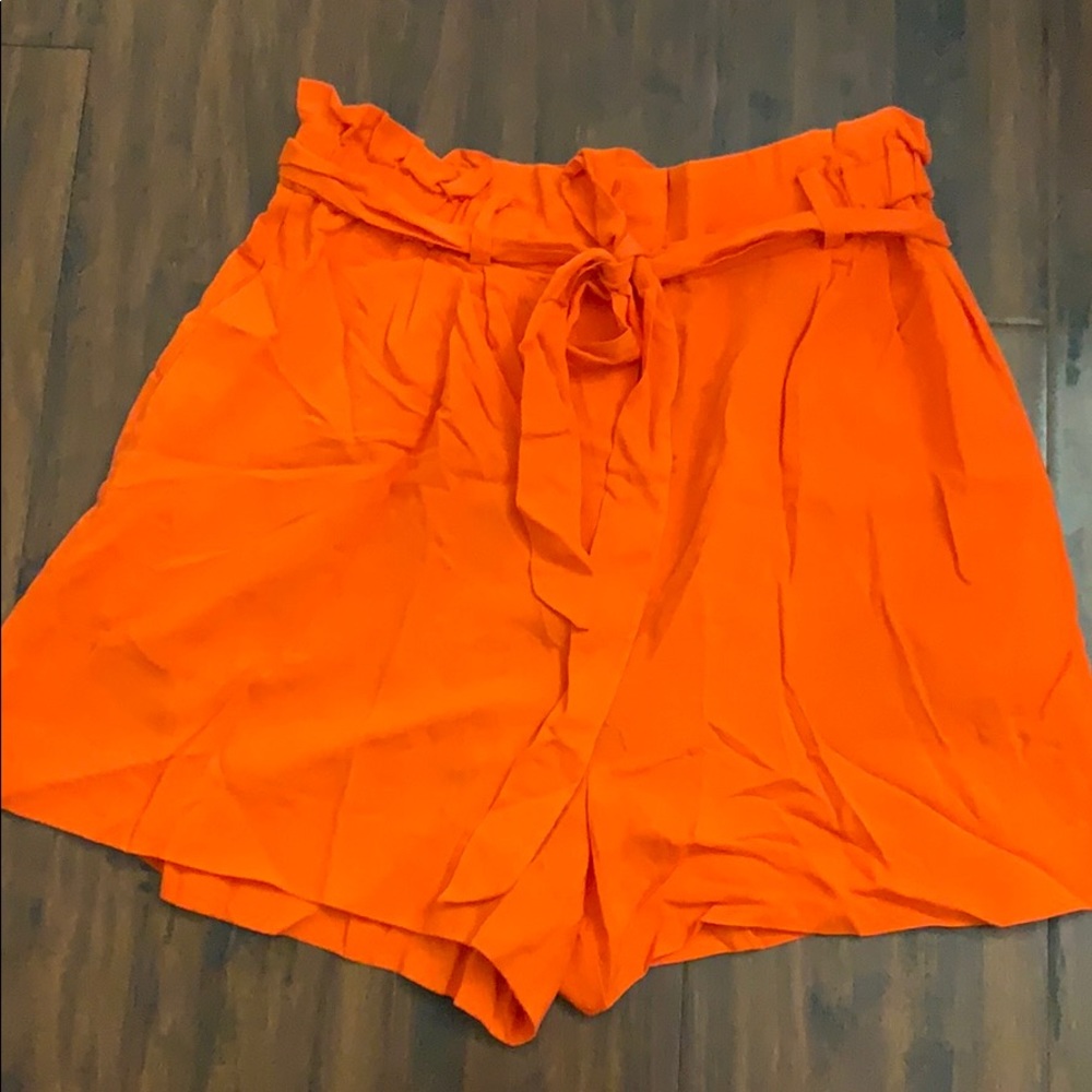 Orange shorts